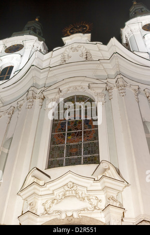 Church of St Mary Magdalene designed by Kilian Ignac Dientzenhofer in Karlovy Vary, Czech Republic. Stock Photo