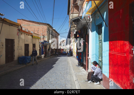 Witches' Market, La Paz, Bolivia, South America Stock Photo