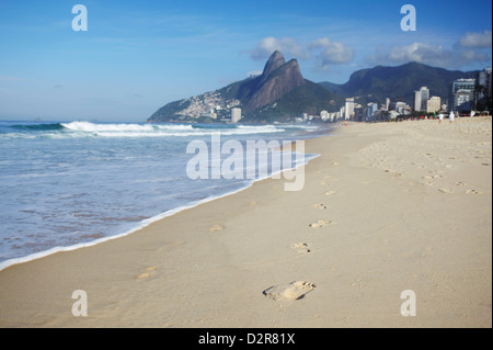 Ipanema beach, Rio de Janeiro, Brazil, South America Stock Photo
