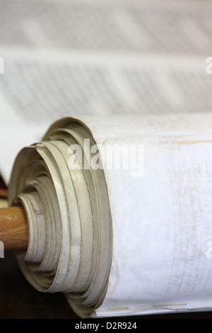 Jewish Torah scroll, Paris, France, Europe Stock Photo