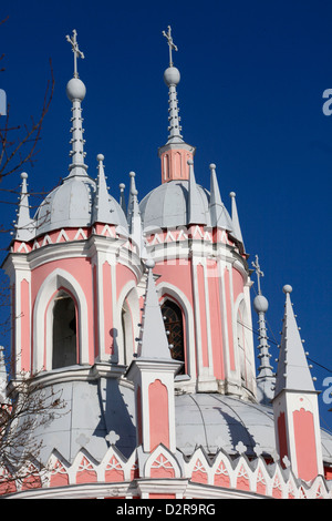 Chesma church, St. Petersburg, Russia, Europe Stock Photo