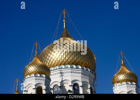 Russian Orthodox church, St. Petersburg, Russia, Europe Stock Photo