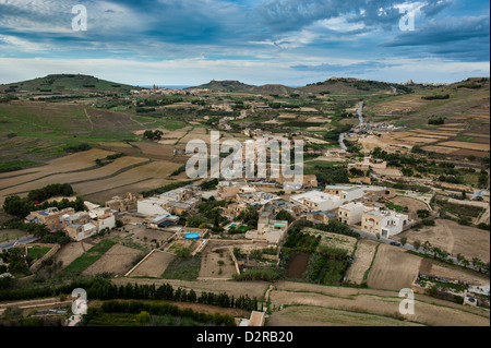 Landscape of Gozo, Malta, Europe Stock Photo