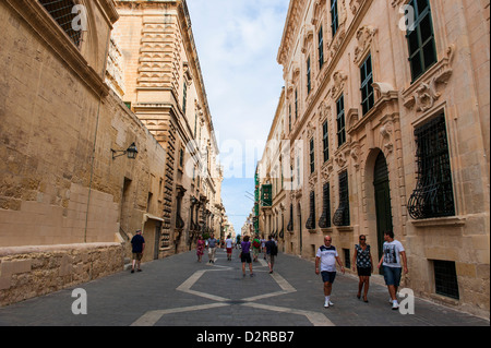 Valetta, UNESCO World Heritage Site, Malta, Europe Stock Photo
