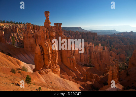 Thor's Hammer in early morning from Sunset Point, Bryce Canyon National Park, Utah, United States of America, North America