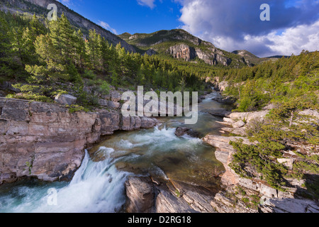Devils Glen on the Dearborn River in the Lewis and Clark National Forest, Montana, USA Stock Photo