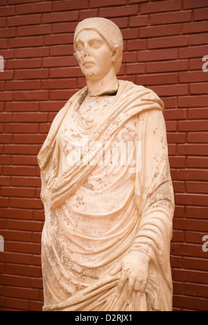 asia, turchia, anatolia, selcuk, museum of ephesus, statues of the fountain of trajan Stock Photo