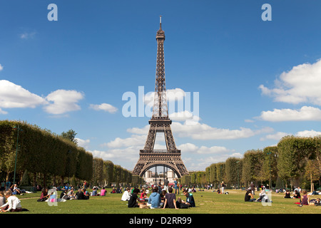 Eiffel Tower Paris Stock Photo