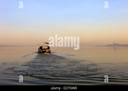 Early morning, Lake Tana, Bahir Dar, Ethiopia, Africa Stock Photo