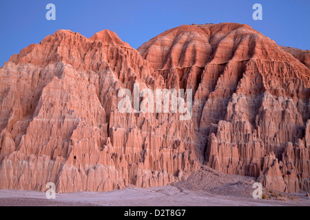 eroded rock formations of Cathedral Gorge State Park, Nevada, United States of America, USA Stock Photo