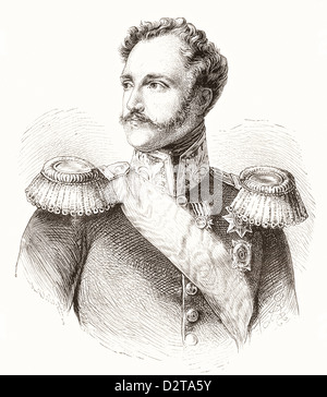 Nicholas I, 1796 – 1855. Emperor of Russia. Stock Photo