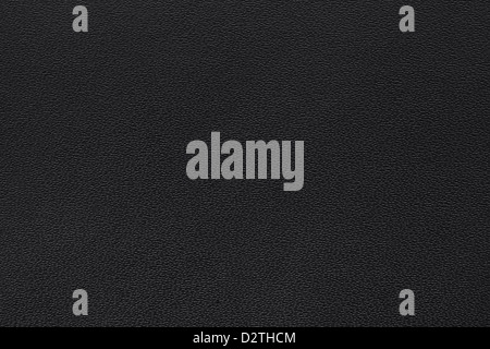 High resolution texture of black leather Stock Photo