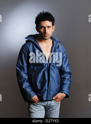 Portrait of a stylish young man posing Stock Photo