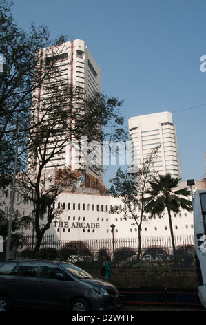 Shopping Mall The Arcade World Trade Centre WTC Complex Cuffe Parade Mumbai  ( Bombay ) India Stock Photo