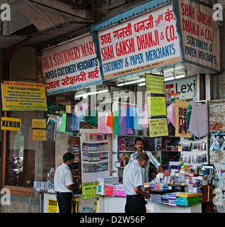 Mumbai Fort ( Bombay ) India street market Stock Photo