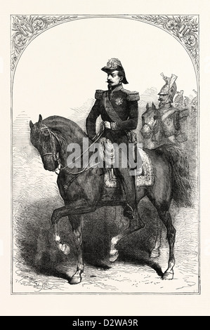 HIS IMPERIAL MAJESTY NAPOLEON III EMPEROR OF THE FRENCH 1854 Stock Photo