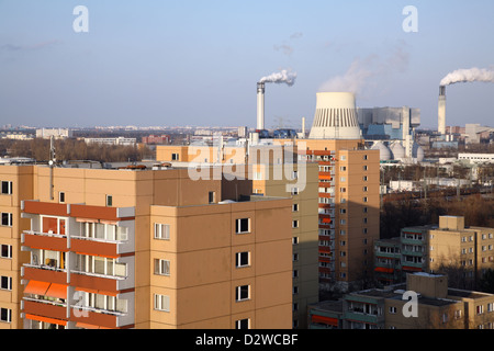 Berlin, Germany, Reuter West power plant of Vattenfall Europe AG Stock Photo