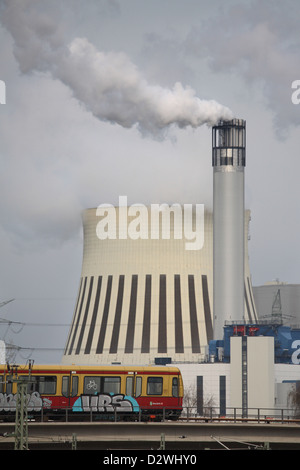 Berlin, Germany, Reuter West power plant of Vattenfall Europe AG Stock Photo