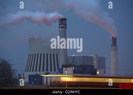 Berlin, Germany, Reuter West power plant of Vattenfall Europe AG Stock Photo