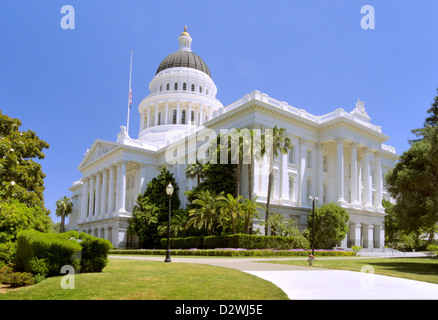 State Capitol Building, Sacramento California USA (yes, it's spelled with an 'o') Stock Photo