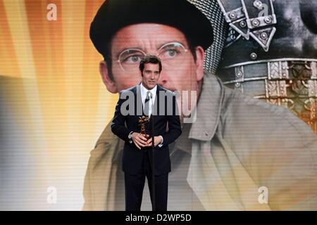 Actor Clive Owen attends the 48th Golden Camera Awards (Goldene Kamera) at the Axel Springer Haus on February 2, 2013 in Berlin, Germany Stock Photo
