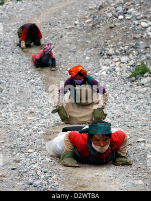 Holy Mount Kailash in western Tibet Stock Photo