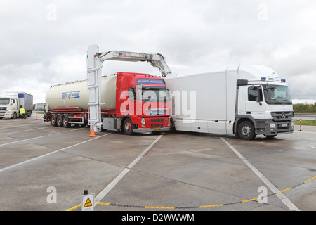 Brekendorf, Germany, Full Mobile Roentgenanlage (VMR) of Customs