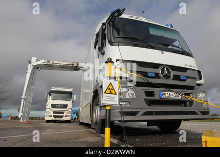 Brekendorf, Germany, Full Mobile Roentgenanlage (VMR) of Customs