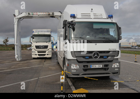 Brekendorf, Germany, Full Mobile Roentgenanlage (VMR) of Customs