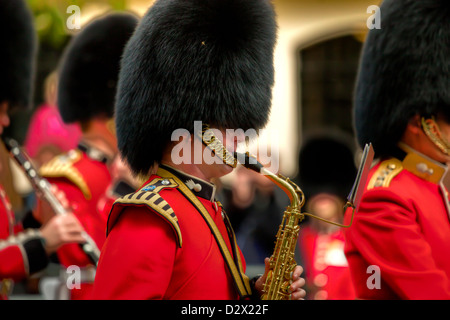 British Army Bands Stock Photo