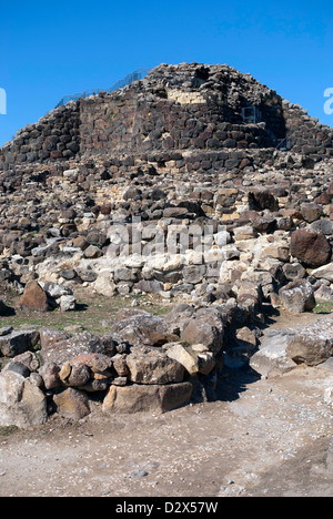 Su Nuraxi di Barumini, in Sardinia Stock Photo