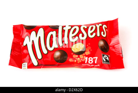 Bag of Maltesers chocolates Stock Photo