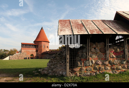 Kaunas Castle in Lithuania Stock Photo