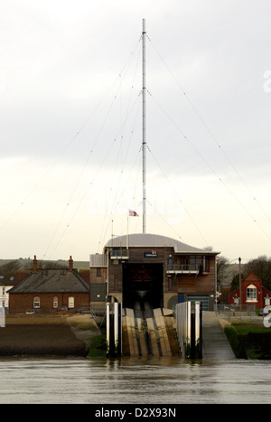 Shoreham-by-Sea Lifeboat Station, West Sussex.  This is the replacement building to the station that was demolished in January Stock Photo