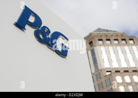 The headquarters of consumer products maker Procter & Gamble.  Stock Photo