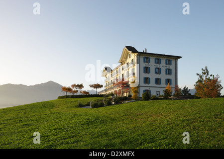 Lucerne, Switzerland, Hotel Villa Honegg in Buergenstock near Lucerne Stock Photo