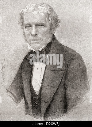 Michael Faraday, 1791 –1867. English scientist. Stock Photo