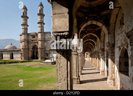 Jama Masjid mosque. Champaner Pavagadh archaeological park. Gujarat. India Stock Photo