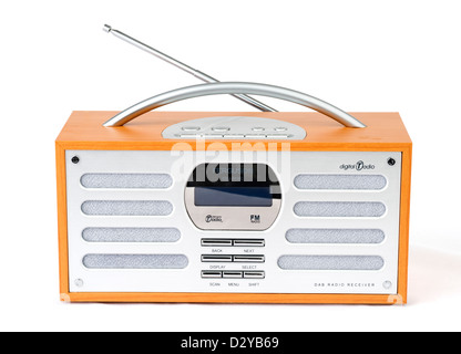 DAB digital radio, UK Stock Photo
