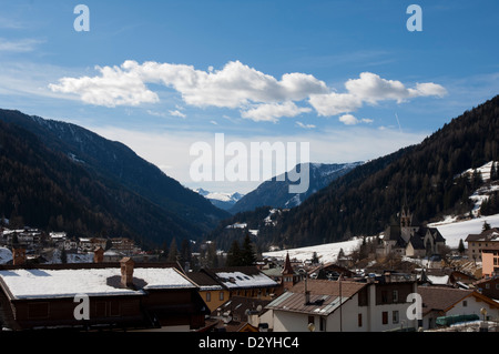 Scenic view of Moena, Dolomiti, Trentino Alto Adige, Italy, Europe Stock Photo