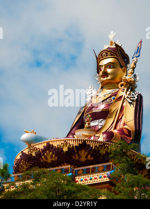 Padmasambhava, who is recognized as the second Buddha of this age, India Stock Photo