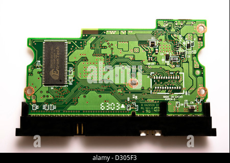 logic board or motherboard Stock Photo