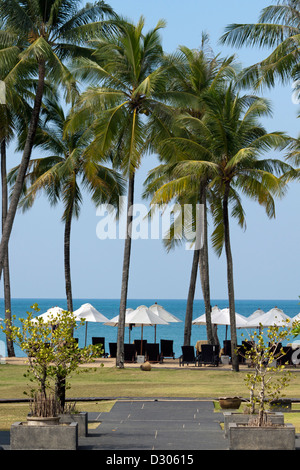 Hotel beach resort in Khao Lak Thailand Stock Photo