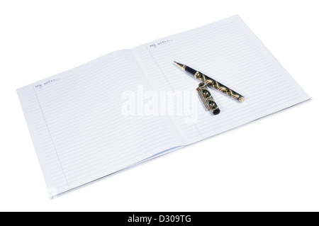 Notebook - John Gollop Stock Photo