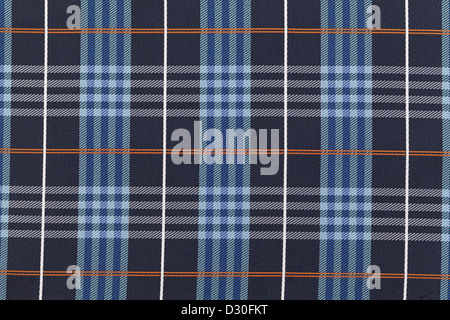 High resolution texture of fabric with striped and checkered design Stock Photo