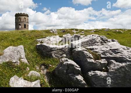 Solomon's Temple, Grin Low, Buxton, Peak District, Derbyshire, England Stock Photo