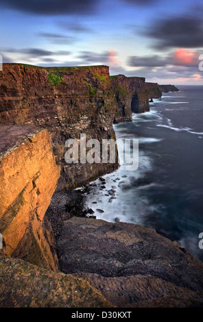 Cliffs of Moher at dusk. Co Clare, Ireland