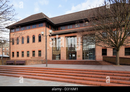 Derby Crown Court and the County Court at Derby Combined Court, Derby, England, UK Stock Photo