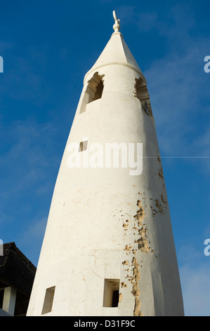 Ancient mosque, Shela, Lamu Archipelago, Kenya Stock Photo