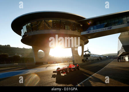 Jerez, Spain. 6th February 2013. Motorsports: FIA Formula One World Championship 2013, F1 Test Jerez, Test day 2,. Credit:  dpa picture alliance / Alamy Live News Stock Photo